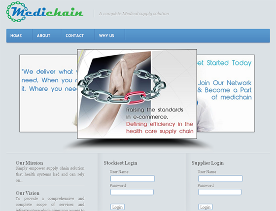 Wordpress: Medichain.in